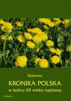 The cover of the book titled: Kronika polska Dzierswy (Dzierzwy)