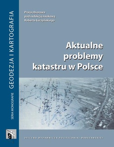 Обложка книги под заглавием:Aktualne problemy katastru w Polsce