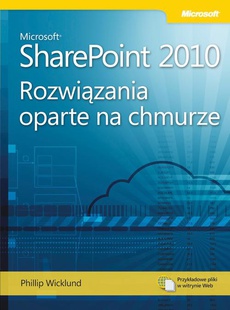 Обложка книги под заглавием:Microsoft SharePoint 2010: Rozwiązania oparte na chmurze