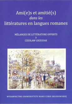 Обложка книги под заглавием:Ami(e)s et amitié(s) dans les littératures en langues romanes