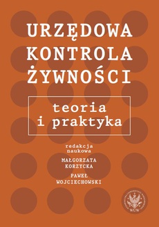 The cover of the book titled: Urzędowa kontrola żywności