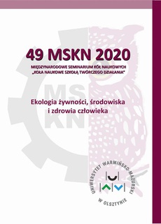 The cover of the book titled: Ekologia żywności, środowiska i zdrowia człowieka