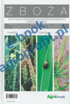 The cover of the book titled: Atlas Zbóż - chwasty, choroby, szkodniki, niedobory