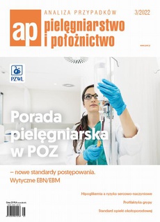 The cover of the book titled: Analiza Przypadków. Pielęgniarstwo i Położnictwo 3/2022