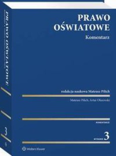 The cover of the book titled: Prawo oświatowe. Komentarz