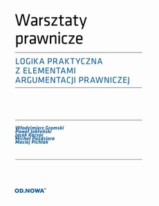Обложка книги под заглавием:Warsztaty prawnicze LOGIKA