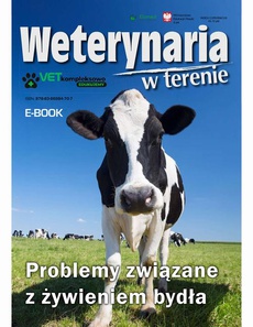 Okładka książki o tytule: Problemy związane z żywieniem bydła