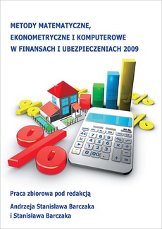 The cover of the book titled: Metody matematyczne, ekonometryczne i komputerowe w finansach i ubezpieczeniach 2009