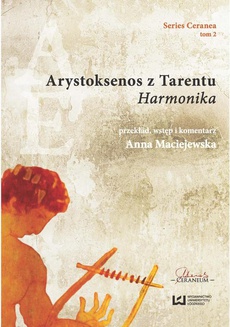 Обложка книги под заглавием:Arystoksenos z Tarentu