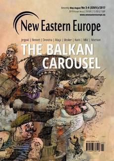 The cover of the book titled: New Eastern Europe 3-4/ 2017