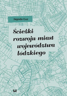 The cover of the book titled: Ścieżki rozwoju miast województwa łódzkiego