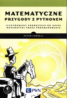 Обкладинка книги з назвою:Matematyczne przygody z Pythonem