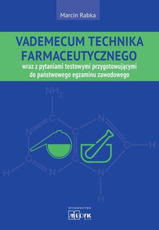 Обложка книги под заглавием:Vademecum Technika Farmaceutycznego