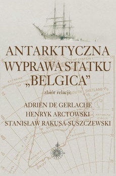 Обложка книги под заглавием:Antarktyczna wyprawa statku Belgica