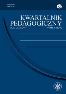 Okładka książki o tytule: Kwartalnik Pedagogiczny 2018/2 (248)