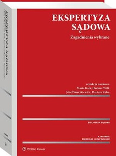 Обложка книги под заглавием:Ekspertyza sądowa