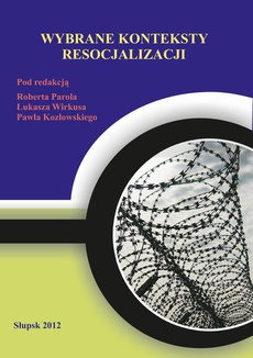 The cover of the book titled: Wybrane konteksty resocjalizacji