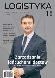 The cover of the book titled: Logistyka 1/2024