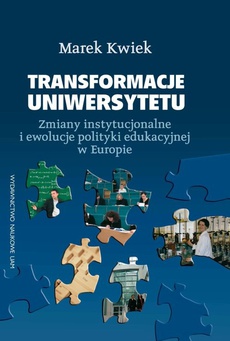 The cover of the book titled: Transformacje uniwersytetu