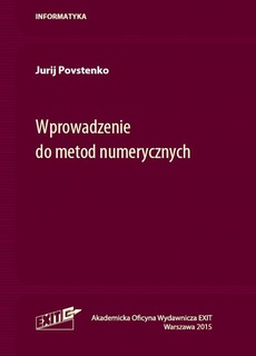 The cover of the book titled: Wprowadzenie do metod numerycznych