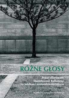 The cover of the book titled: Różne głosy