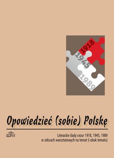 The cover of the book titled: Opowiedzieć (sobie) Polskę
