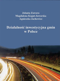 Обложка книги под заглавием:Działalność inwestycyjna gmin w Polsce