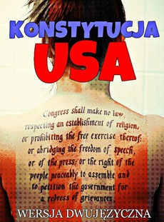The cover of the book titled: Konstytucja USA