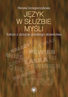 The cover of the book titled: Język w służbie myśli