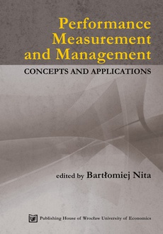 Okładka książki o tytule: Performance Measurement and Management. Concepts and applications