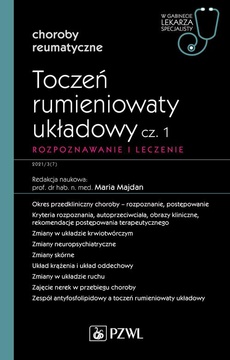 The cover of the book titled: W gabinecie lekarza specjalisty. Reumatologia. Toczeń rumieniowaty układowy, cz. 1
