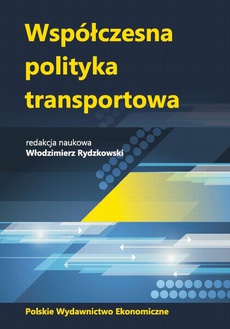 Обкладинка книги з назвою:WSPÓŁCZESNA POLITYKA TRANSPORTOWA