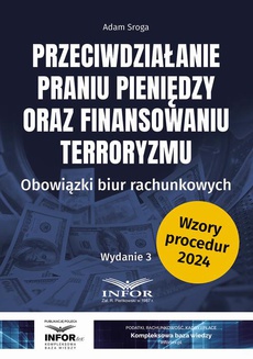 Обложка книги под заглавием:Przeciwdziałanie praniu pieniędzy oraz finansowaniu terroryzmu
