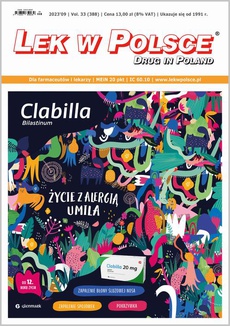 The cover of the book titled: Lek w Polsce 09/2023