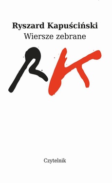 Обложка книги под заглавием:Wiersze zebrane