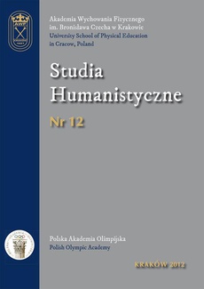 Okładka książki o tytule: Studia Humanistyczne Nr 12 -2012