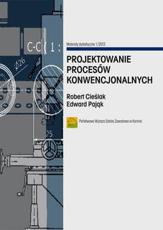 The cover of the book titled: Projektowanie procesów konwencjonalnych