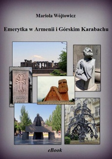 Обложка книги под заглавием:Emerytka w Armenii i Górskim Karabachu