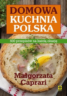 Обложка книги под заглавием:Domowa kuchnia polska