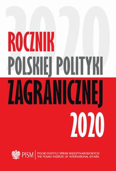 Обложка книги под заглавием:Rocznik Polskiej Polityki Zagranicznej 2020