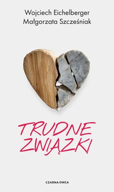 Обложка книги под заглавием:Trudne związki