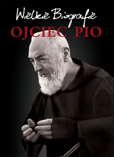 Обложка книги под заглавием:Ojciec Pio
