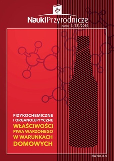 The cover of the book titled: Nauki Przyrodnicze Nr 3 (13)/2016