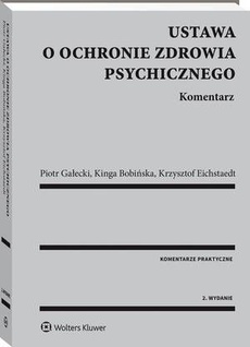 Обкладинка книги з назвою:Ustawa o ochronie zdrowia psychicznego. Komentarz