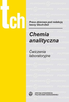 Обложка книги под заглавием:Chemia analityczna. Ćwiczenia laboratoryjne