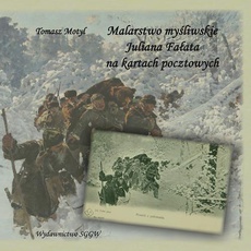 Обложка книги под заглавием:Malarstwo myśliwskie Juliana Fałata na kartach pocztowych