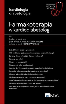The cover of the book titled: Farmakoterapia w kardiodiabetologii