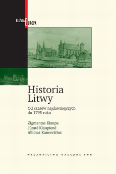 The cover of the book titled: Historia Litwy
