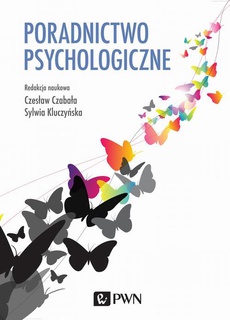 Okładka książki o tytule: Poradnictwo psychologiczne