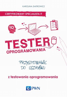 The cover of the book titled: Tester oprogramowania